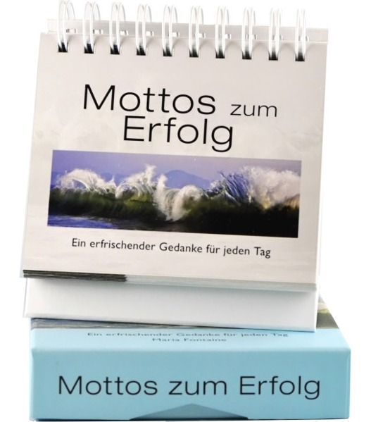 Mottos zum Erfolg 1, EAN/ISBN: 9783037305621